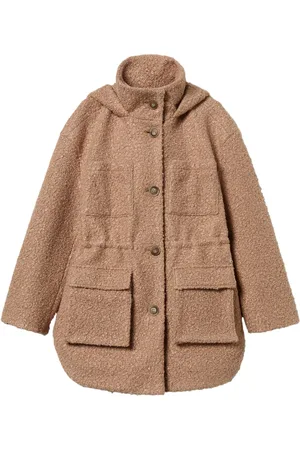 Twin-Set Parkas med lockig finish