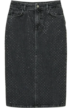 Twin-Set Midikjol med strass