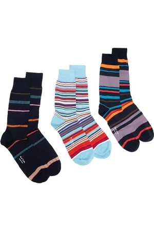 Paul Smith Randiga vadhöga strumpor (3