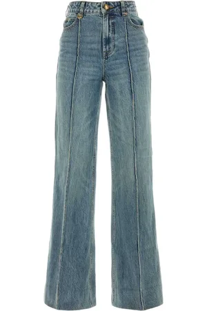 ZIMMERMANN Illustration jeans med vida ben