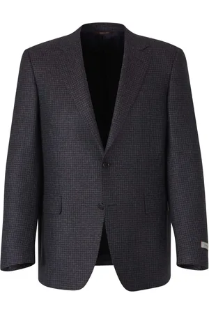 CANALI Skotskrutig blazer