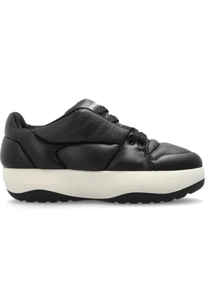 Dsquared2 Quiltade lädersneakers