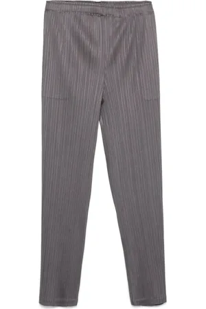 PLEATS PLEASE ISSEY MIYAKE Plisserade byxor