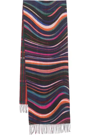 Paul Smith Swirl rutig sjal