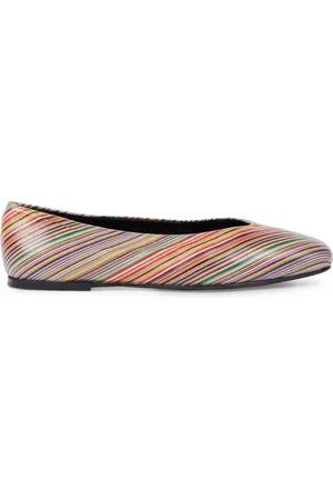 Paul Smith Randiga ballerinaskor i denim