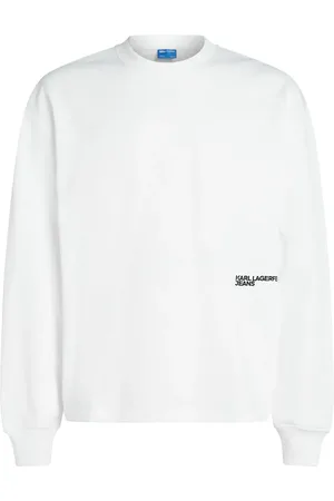 Karl Lagerfeld Sweatshirt med grafiskt tryck