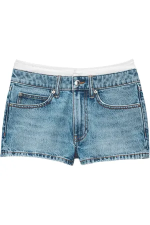 Alexander Wang Jeansshorts med hög midja