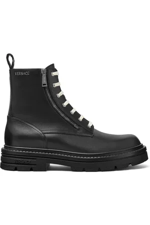 VERSACE Adriano stövlar med snörning