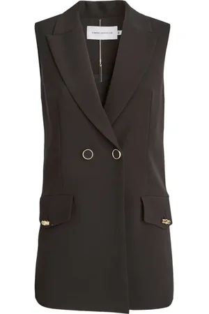 SIMONA CORSELLINI ärmlös blazer