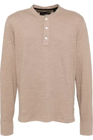 RAG&BONE Classic Flame Henley pikétröja