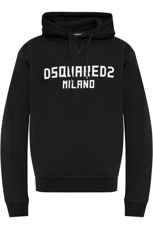 Dsquared2 Hoodie med logotyp