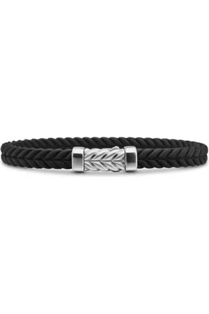 David Yurman Chevron armband i sterlingsilver (6 mm)