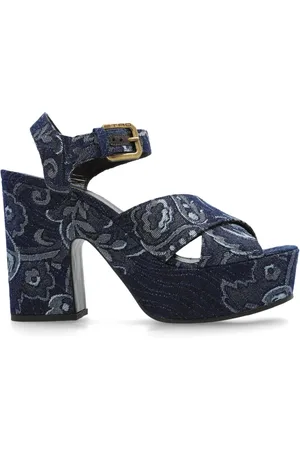 Etro Sandaler i denim