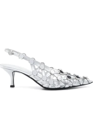The Attico Grid pumps 50 mm