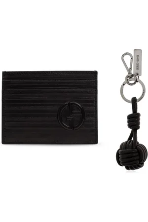 Giorgio Armani Set med korthållare och nyckelring