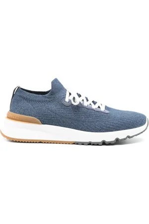 Brunello Cucinelli Stickade sneakers