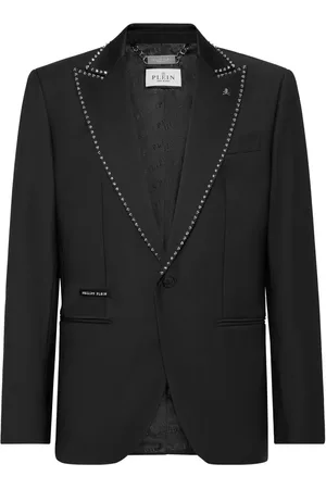 Philipp Plein Blazer med nitar