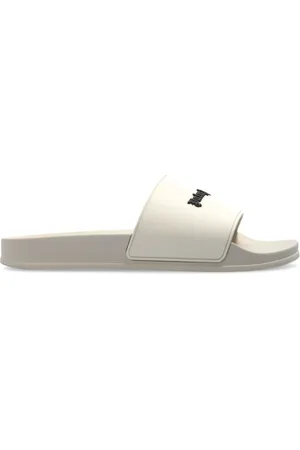 Palm Angels Tofflor med logotypapplikation