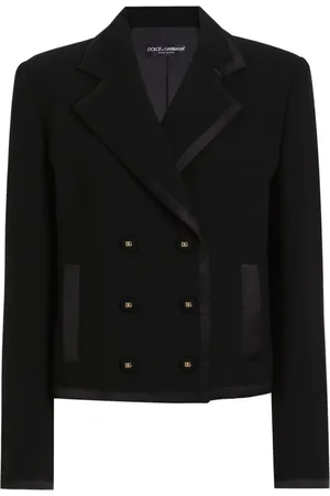Dolce & Gabbana Blazer med satinkant