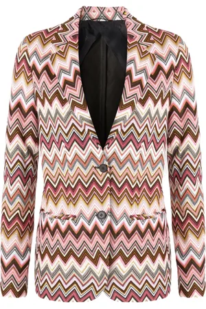 Missoni Sicksackmönstrad blazer