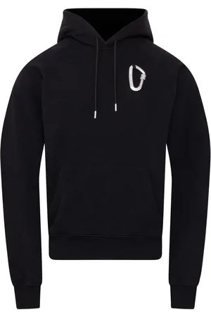 HELIOT EMIL Hoodie med karbindetalj