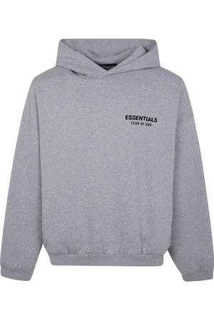 FEAR OF GOD Hoodie med upphöjd logotyp