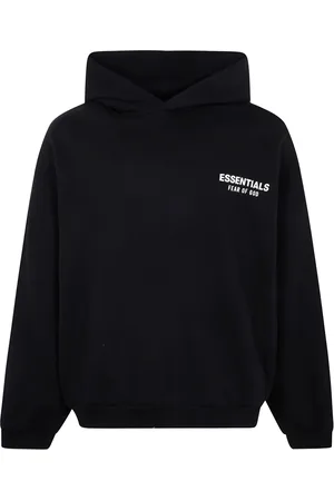 FEAR OF GOD Hoodie med logotyp