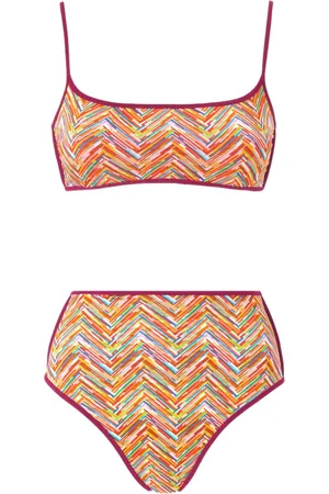 Missoni Sicksackmönstrad bikini