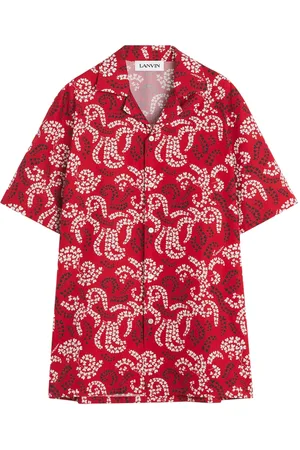 Lanvin Skjorta med lövtryck