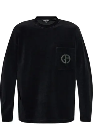 Giorgio Armani Sweatshirt med logotyp