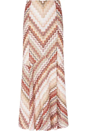 Missoni Sicksackmönstrad maxikjol