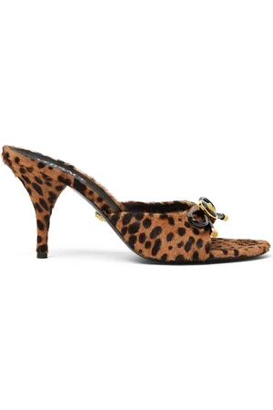 VERSACE Opera Bow leopardmönstrade slip