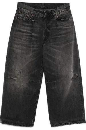R13 Croppade wide leg
