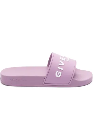 Givenchy Tofflor med logotypapplikation