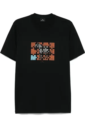 Paul Smith Jigsaw zebramönstrad t