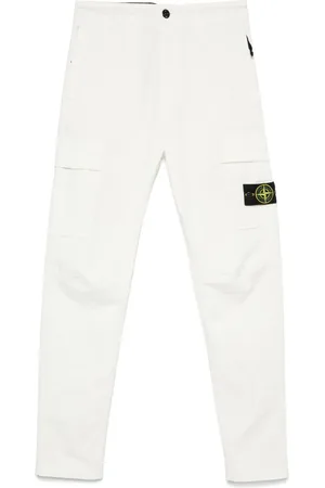 Stone Island Cargobyxor med kompassmärke