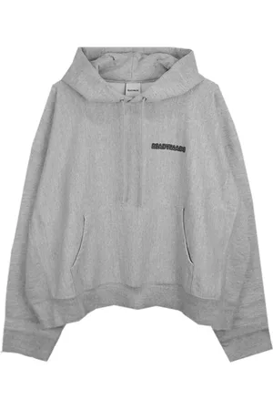 READYMADE Hoodie med broderad logotyp