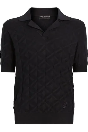 Dolce & Gabbana Stickad pikétröja