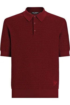 Dolce & Gabbana Stickad pikétröja