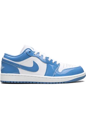 Jordan 1 SE White/Legend Blue låga sneakers