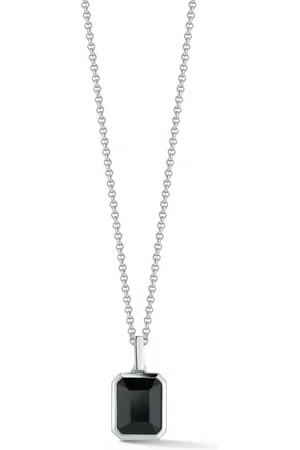 Mateo Halsband med smaragd onyxsten i sterlingsilver