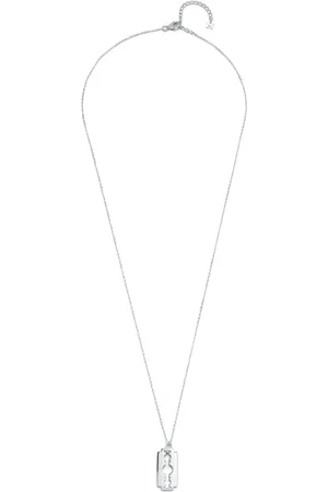 Mateo Razor Blade halsband i sterlingsilver
