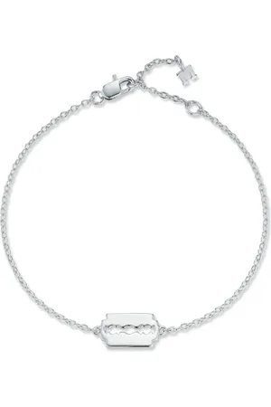 Mateo Mini Razor Blade armband i sterlingsilver
