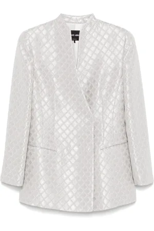 Giorgio Armani Dubbelknäppt blazer med paljetter