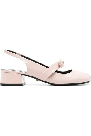 VERSACE Gianni Ribbon slingback