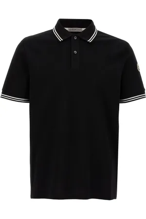 Moncler Pikétröja med logotypmärke