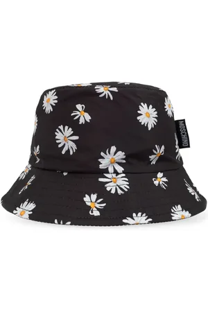 Moschino Blommig fiskehatt