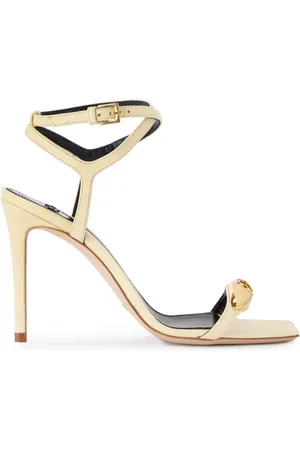 Elisabetta Franchi Lädersandaler 100 mm