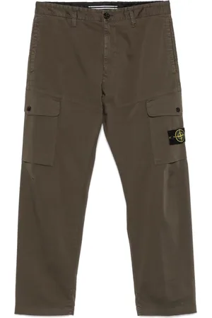 Stone Island Cargobyxor med kompassmärke