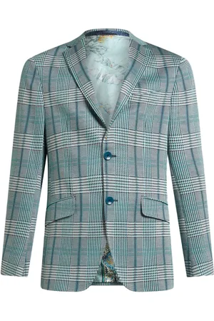 Etro Glen skotskrutig blazer